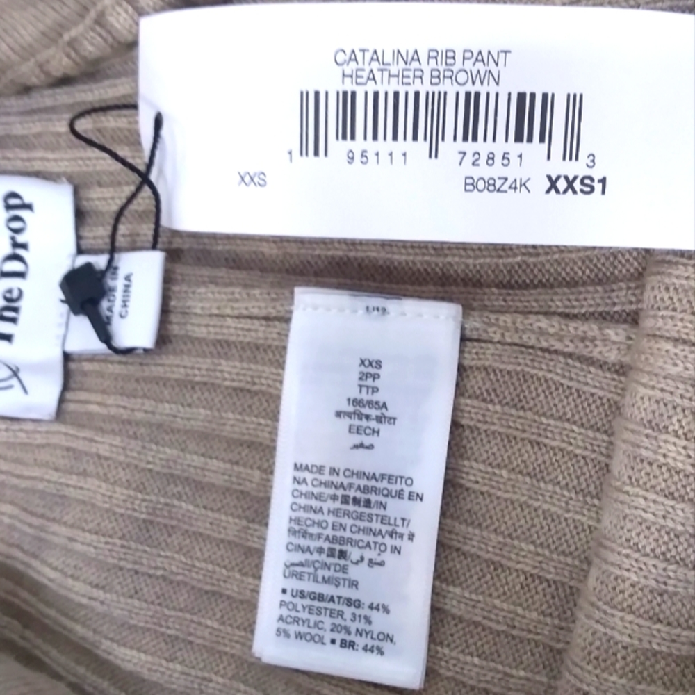 The Drop catalina ribbed pants size xxsmall - Picture 6 of 7